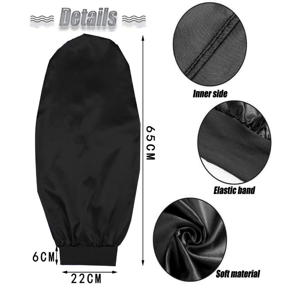 Plain Satin Long Hair Sleep Cap - Beauty & Chemotherapy Headscarf