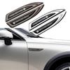 2 Pieces of Metal Logo Stickers for Side Fender Body of Automobile Modeling for Mercedes-Benz Amg W213 X253 X205 GLC/GLE.