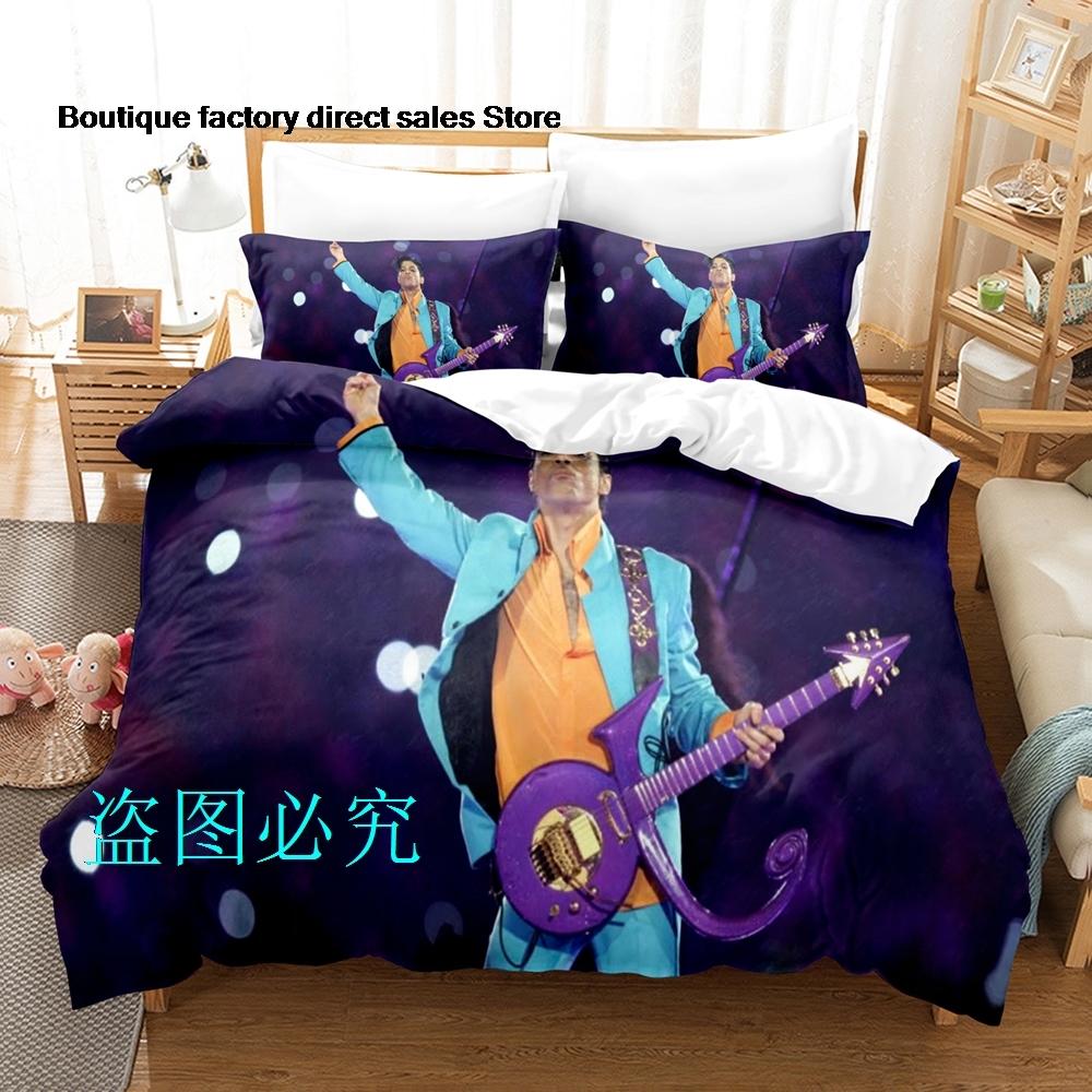 Prince Rogers Nelson Bedding Set Single Twin Full Queen King Size Bed Set Adult Kid Bedroom Duvetcover Sets parure de lit Bed