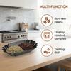 Food-grade PP Coffee Bean Tray Multi-purpose Smooth-surface Coffee Sample Plate Lightweight Stackable Coffee Display Plate