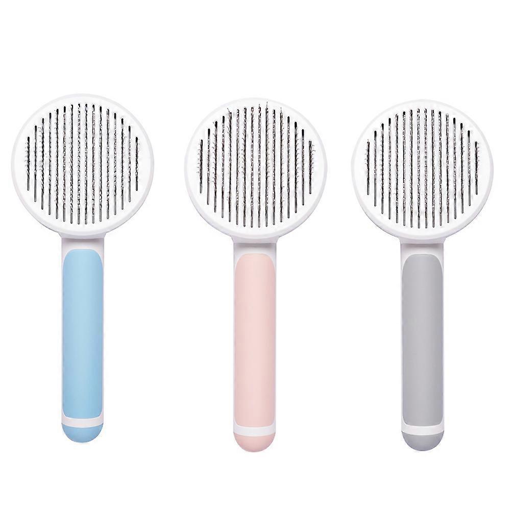 Dog Hair Brush Self-cleaning Comb for Dog and Cat Pet Supplies Removes