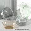 Transparent Multi-Use Basin: Washbasin, Laundry, Baby Face, Vegetable & Foot Wash Basin for Home & Dorm.