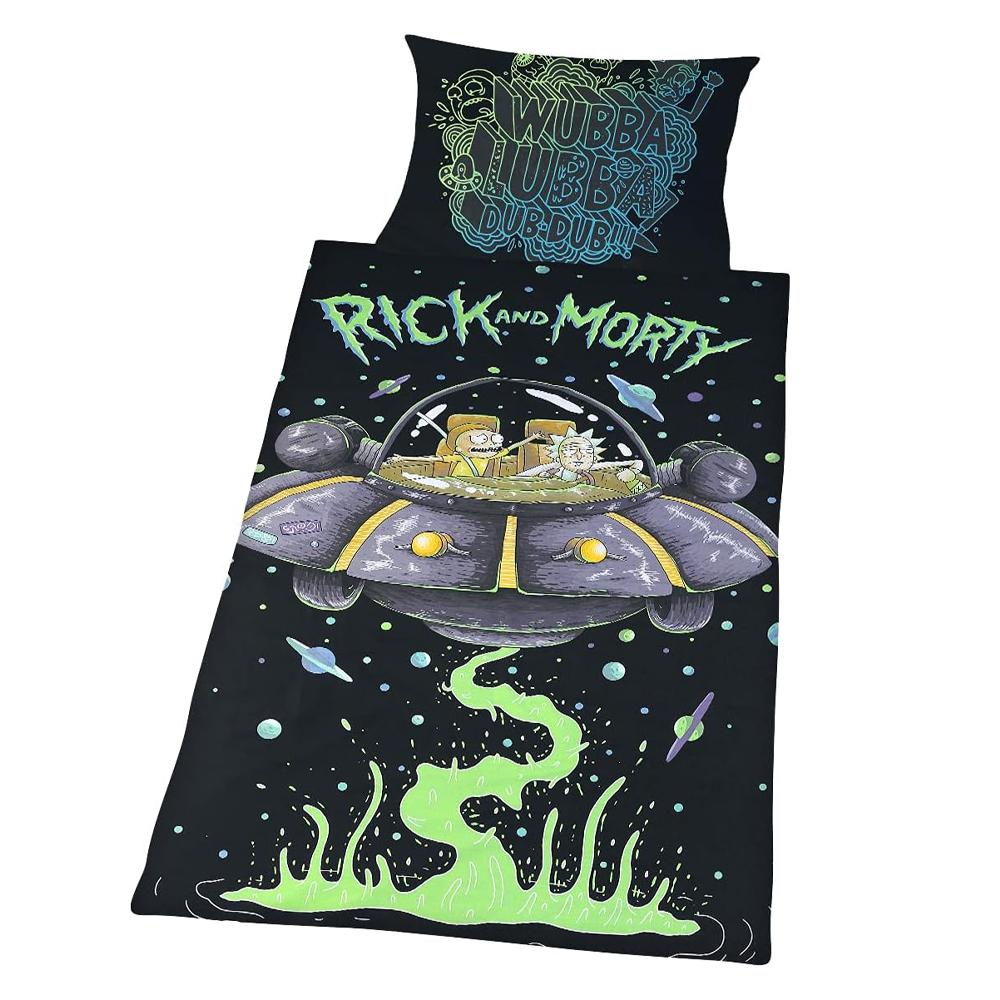 Rick And Morty UFO Reversible Duvet Set
