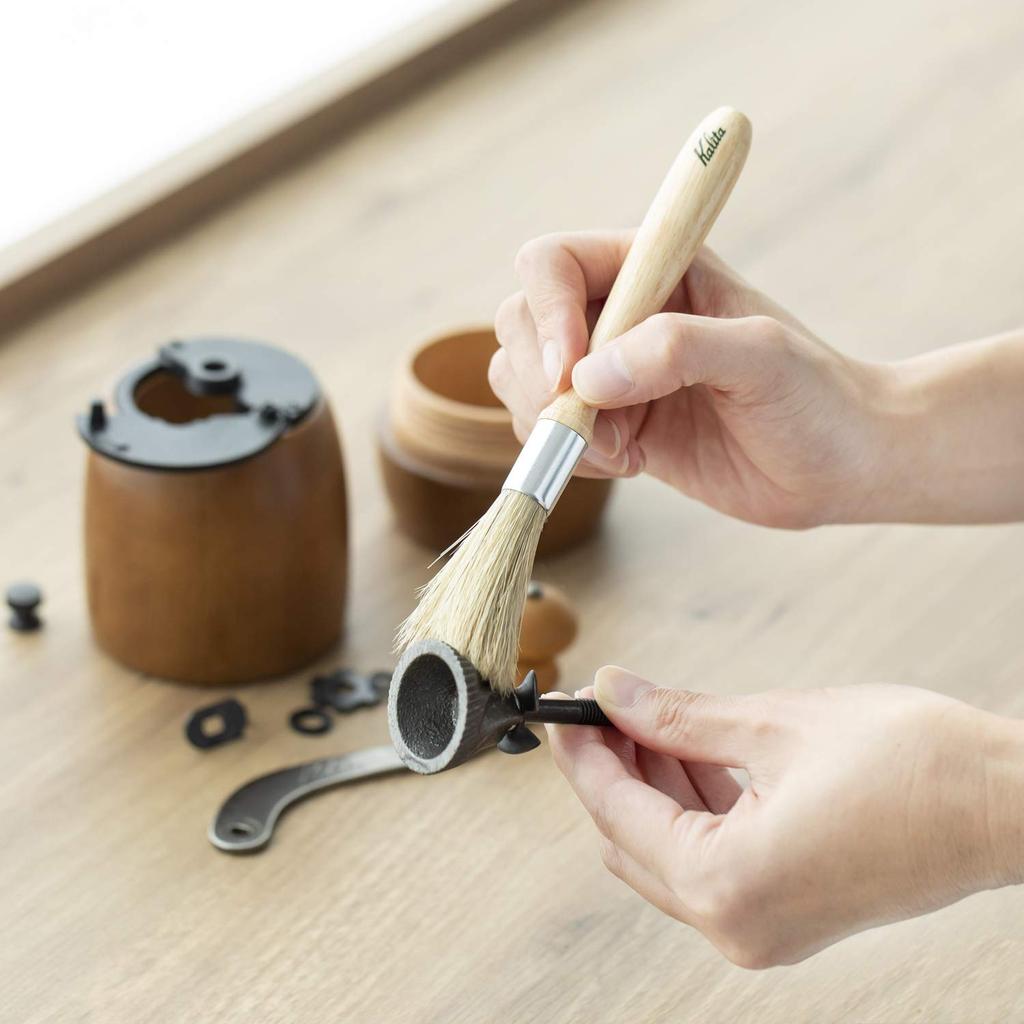 Kalita Coffee Mill Brush, Cleaning & Care #44301