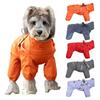 Reflective Dog Raincoat Waterproof Dog Windbreaker Overall Pet Rain Jacket  Outdoor Activities