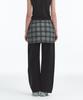REST&RECREATION Rr Check Mini Skirt - Charcoal
