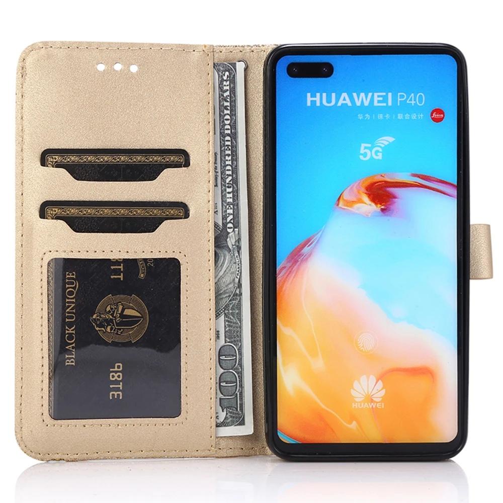 Luxury Bling Diamond PU Leather Flip Case Rhinestone 3D Love Heart Glitter Wallet Cover for iPhone Samsung Huawei