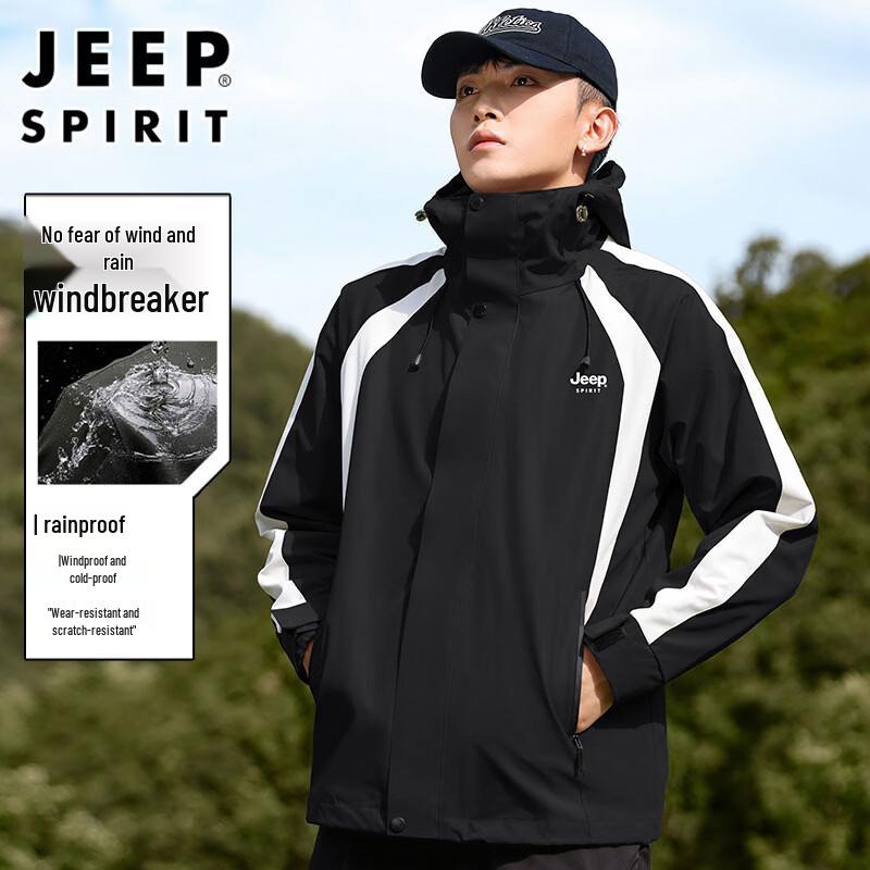 JEEP SPIRIT Unisex 3-in-1 Outdoor Jacket