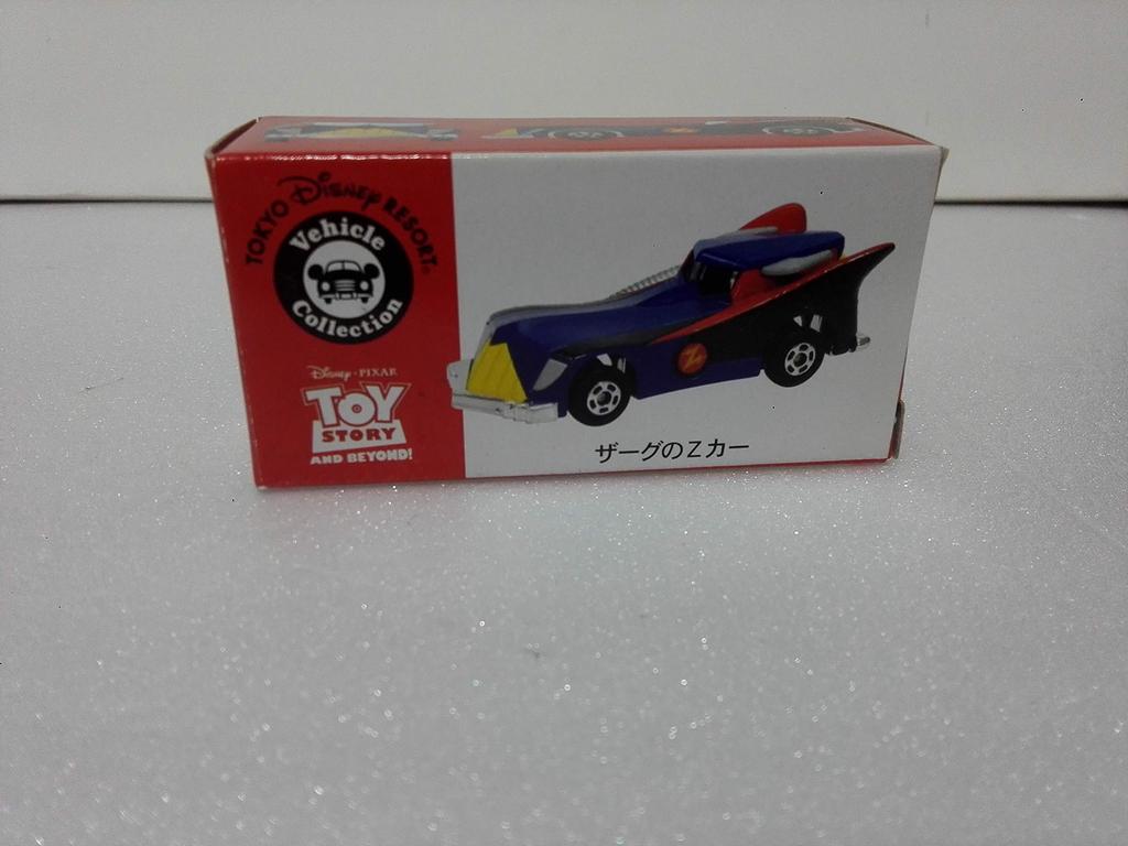 Out-of-print Tomica Disney Resort Exclusive Tomica Toy Story Zark Z-Car Crazy Mini Car Circle with Case, Shipped from Amazon Warehouse