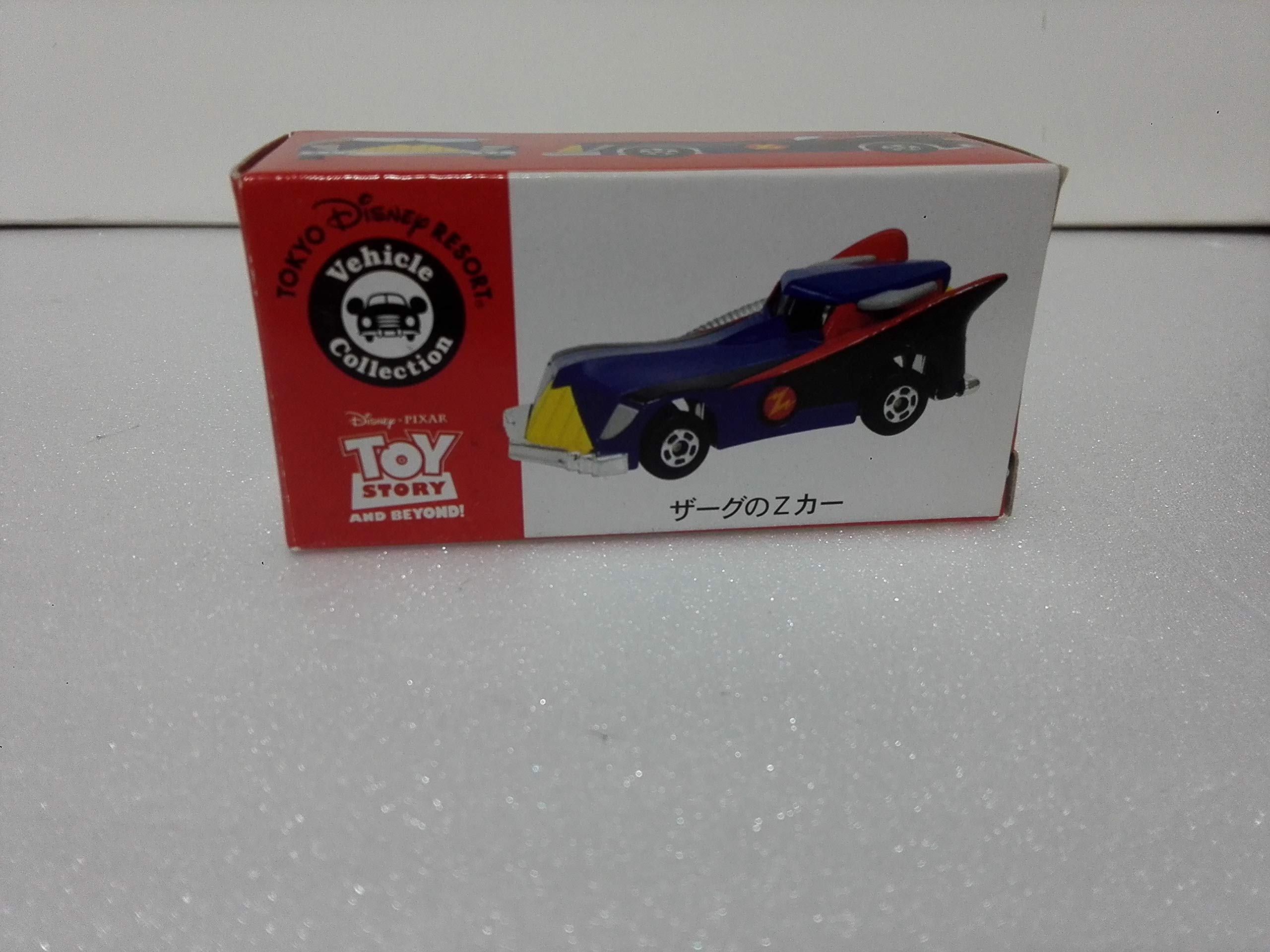 

Out-of-print Tomica Disney Resort Exclusive Tomica Toy Story Zark Z-Car Crazy Mini Car Circle with case, shipped from Amazon warehouse