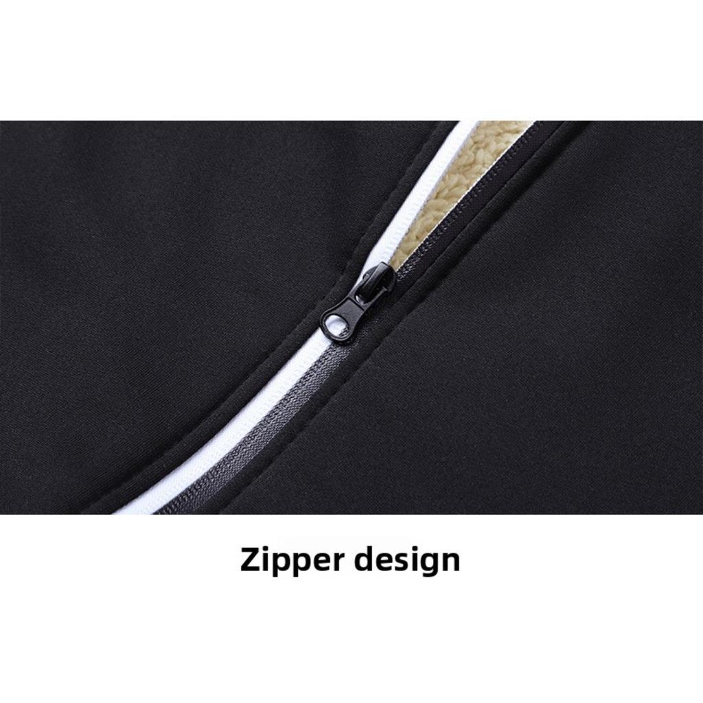 Thick Coat for Autumn and Winter, Loose Lambskin Hoodie, Work Clothes for Construction Sites, Jacket