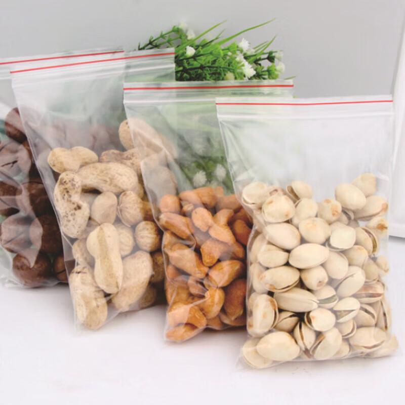 Transparent Self-Sealing Storage Bags