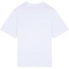 Maison Kitsune Loose Ribbed Fox Colorful Print Short Sleeve T-Shirt Men Tops White NM00113KJ0118-P100