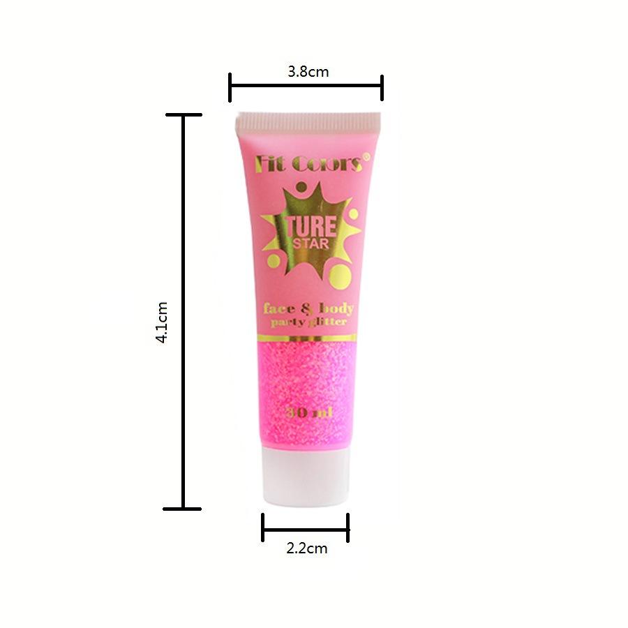 Chamäleon-Glitzerpuder für Gesicht und Körper, langanhaltend, wasserfest, für Bühnenpartys, Glitzer, Lidschatten, Haare, Gesicht, Körper, Glitzergel