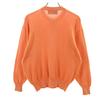 BALLANTYNE Made In Scotland Long Sleeve Knit Cardigan 38 Orange Series Women Used