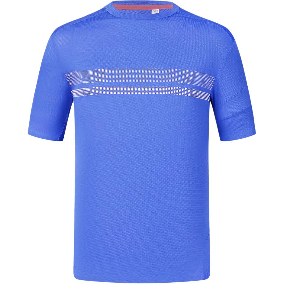 

Fila Велосипедная серия Блок цвета темно-синий Универсальная Удобная Спортивная Повседневная Дышащая Футболка с коротким рукавом Мужские топы Облачно-мечтательно-голубой A11M448101F-BU XL