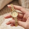 Gedi Women's Octagonal Quartz Watch with Steel Strap - Elegant Digital Scale, Light Luxury, Casual Style