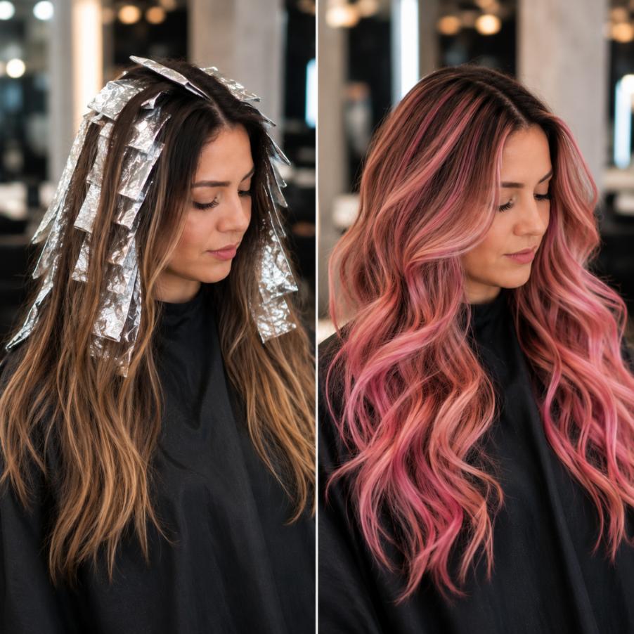 Aluminum Hairdressing Foil for Dyeing Hair Strands In a Roll 800G