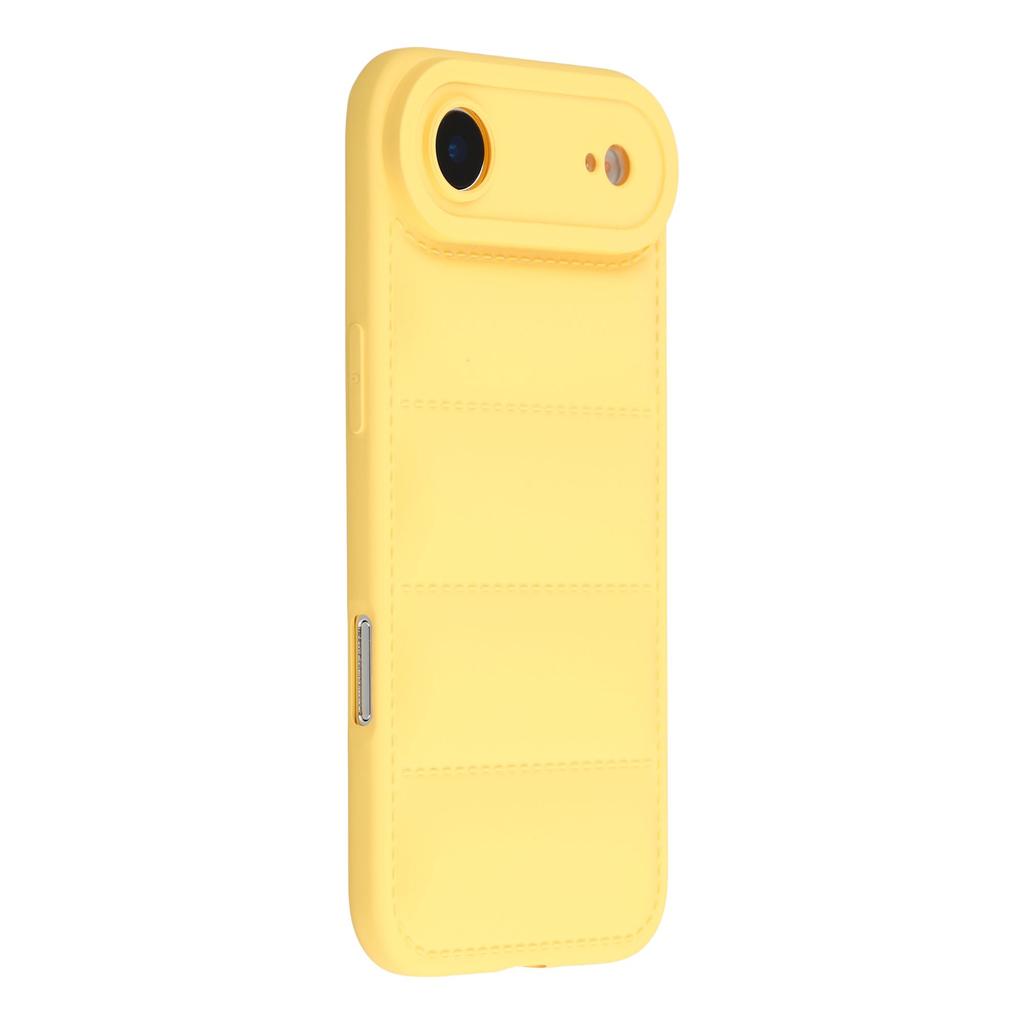 For iPhone Air TPU Case Down Jacket Design Shock-Absorbent Phone Protector