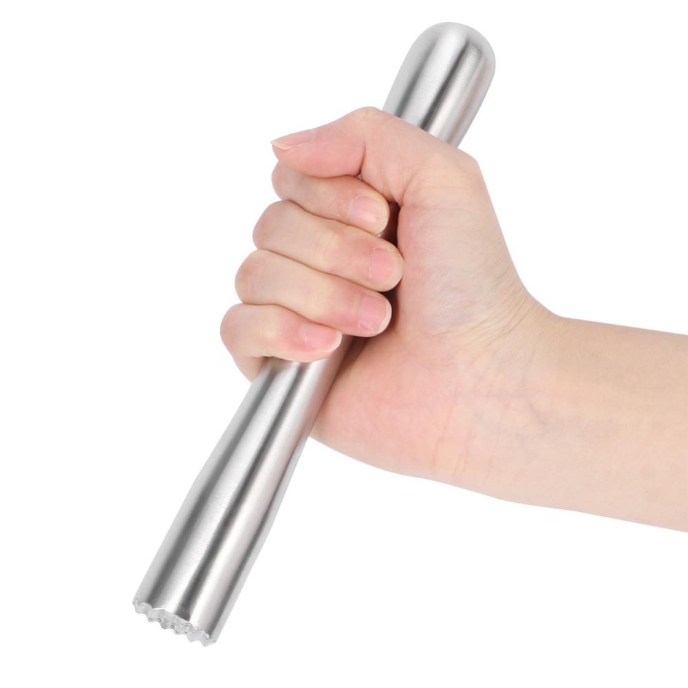 Silver Ice Crushing Rod Professional Bar Tool Professional Ice Hammer Bar Supplies S