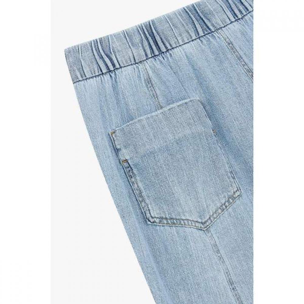 Vov Hidden String Wide Denim Pants  7156255007 
