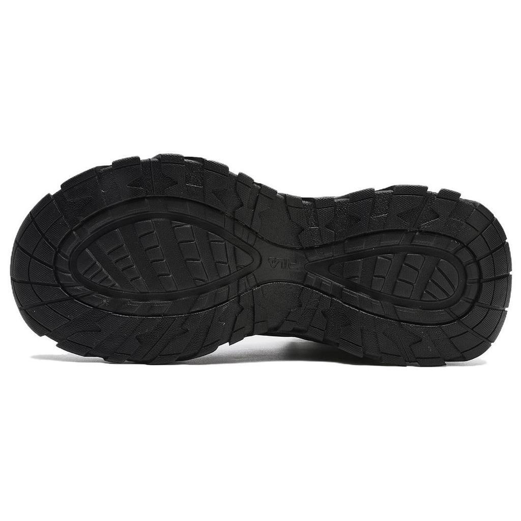 Fila Sofia 1S Fishbone Mid Mesh Synthetic Leather TPU Sports Comfort Casual Shoes Women Sneaker Black F12W341112FBK