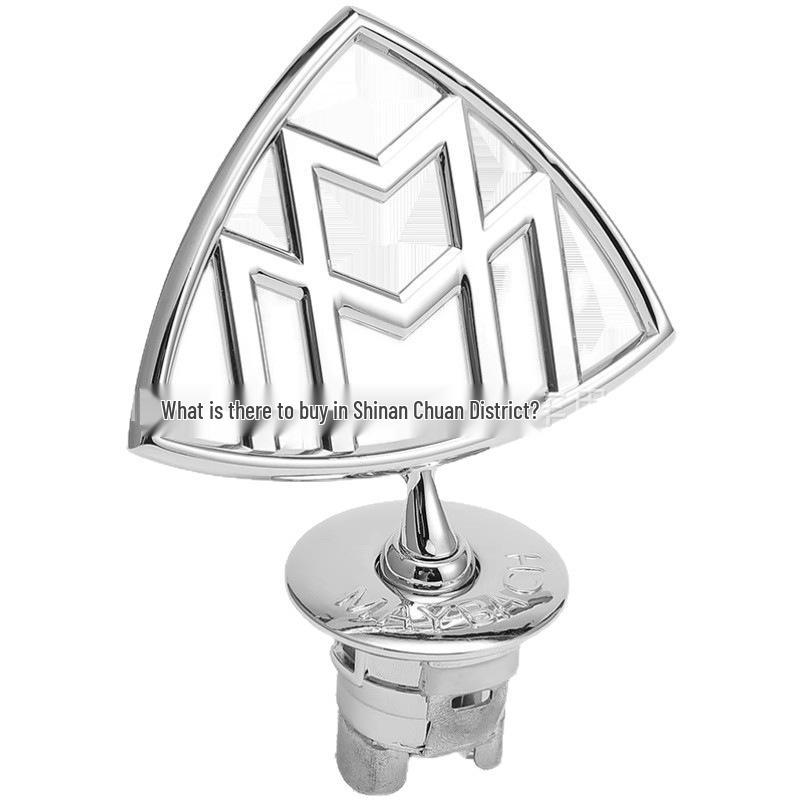 Compatible with Mercedes-Maybach Car Emblem: S-Class S480 Upright, S560, S450, GLS480 Logo Modifications.