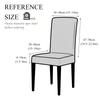 Hotel Dining Chair Chair Cover Thickened High-Quality Chair Cover Desk Office Anti-Slip Table And Chair Cover