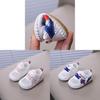 Baby Kleinkind Leinenschuhe mit Klettverschluss für Sommerausflüge und zum Spielen