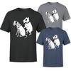 Pittbull Tattooing Dalmatian Mens Womens T Shirt Funny Animal Dog Lovers Tee Top