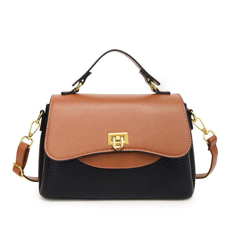 

New large-capacity high-end texture light luxury niche fashion versatile trend shoulder messenger bag handbag simple women one size fits all чёрный