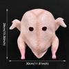 Party Supplies Realistic Turkey Chicken Latex Mask Funny Novelty Chicken Headgear Soft Animal Latex Headgear Party