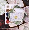 RetroStory Mini Mail Series: 20 Sheets of Creative Decorative Stickers and Collage Envelopes