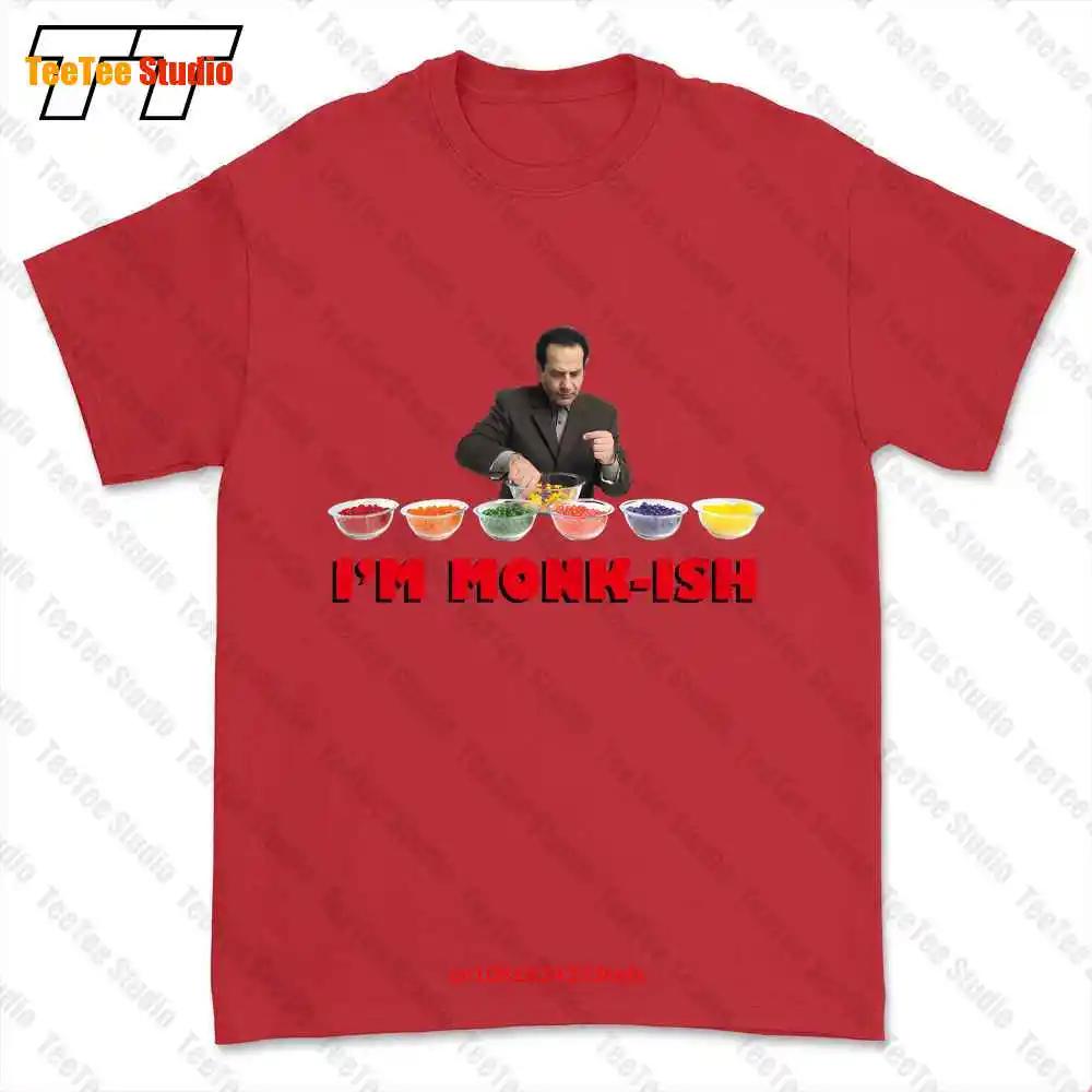 Monk Im Monk Ish Licensed Classic Tv Show Adrian Monk White Tshirt Tee CAS9 S
