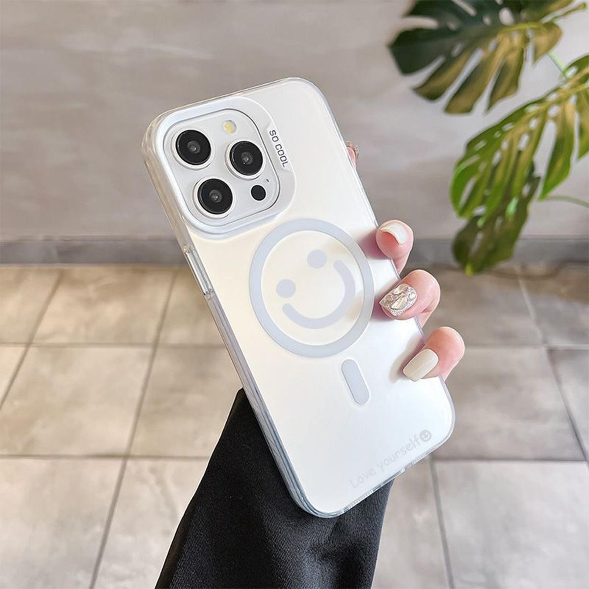 

Colorful Silver Imd Magnetic Mobile Phone Case Cartoon Mobile Phone Case Magnetic Suction for Apple Mobile Phone Protective Case 16promax For iPhone 17PROMAX