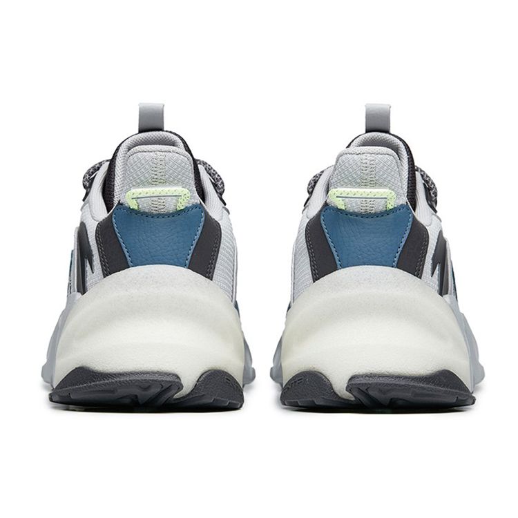 Anta Versatile Shock Absorbing Non-Slip Wear-Resistant Low-Top Casual Shoes Men Sneakers Gray 912248875-1