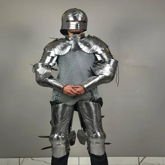 Gothic Armor Suit Medieval Knight German Full Suit of Armor 14Th Century Larp Cosplay Décor Armor Suit Best Gift