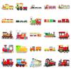 50pcs Cartoon Train Stickers: Childlike, Creative & Waterproof Decoration for Helmets, Stationery, and Computers.