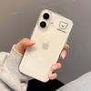 Cute Bear Smiley Face Apple 17 Mobile Phone Case iPhone16Pro Transparent Case 15promax Cartoon 14 Tide 13