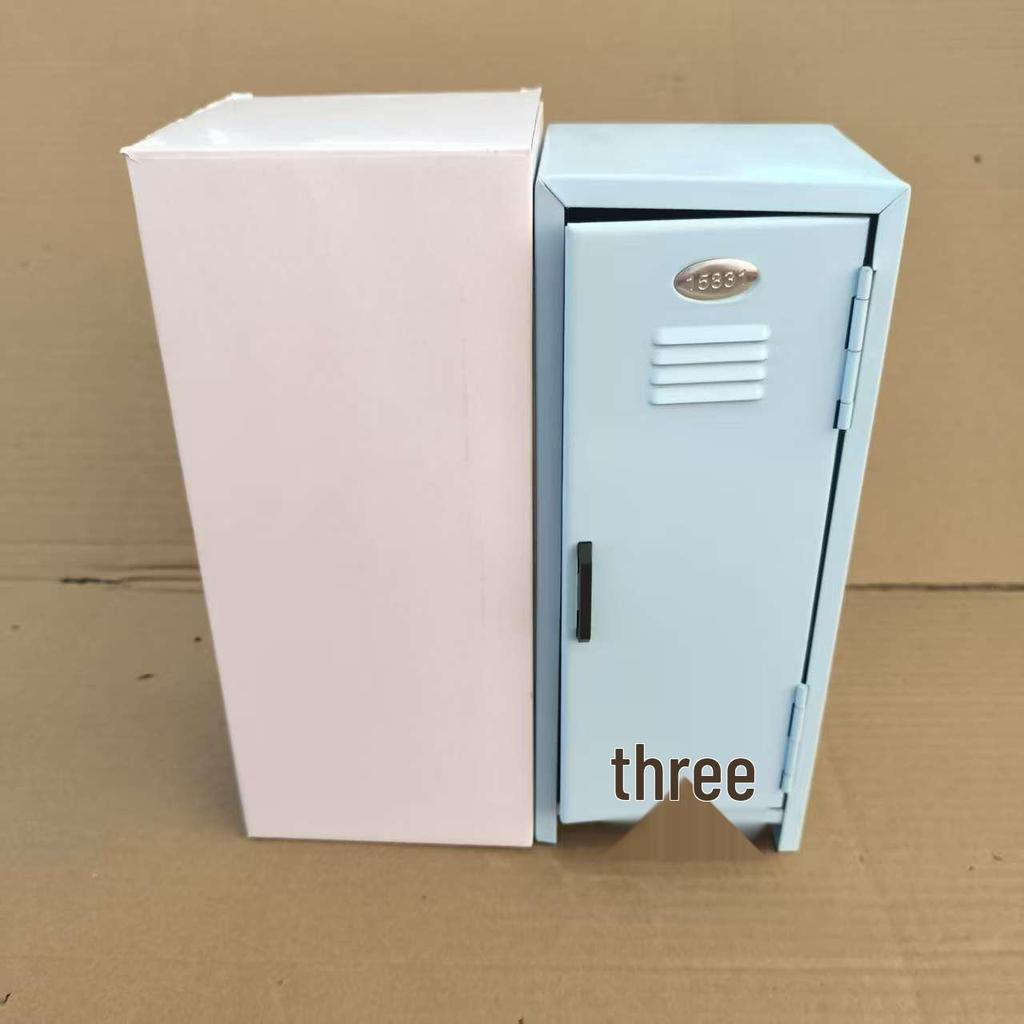 Multikleurig Afsluitbaar Mini Spaarpotje & Opbergkastje voor Meisjes