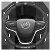 Carbon Fiber Buick Steering Wheel Cover for Regal, Excelle, GL8, and Envision - Universal Fit for All Seasons