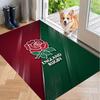 Soft Floor Carpet England Rugby Pattern Area Rug Decorative Mat For Home Room Decoration