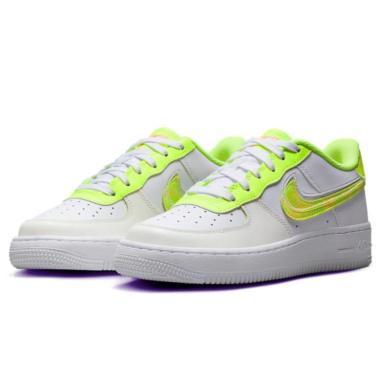 Nike Air Force 1 LV8 'White Volt' GS Sneakers DV1680-100