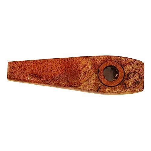 Maple Kazoo, Wooden Wind Instrument with Mellow Tone, Portable Kazoo Toy, Perfect for Parties