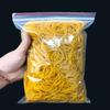 150Pcs Elasticity Fasteners Rubber Bands Yellow Elastic Stretchable Bands  Packaging Goods