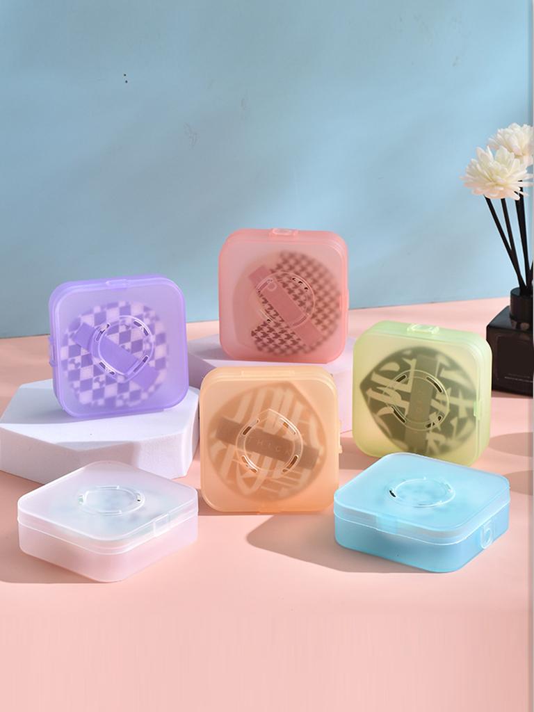 1PC Portable Camera Empty Air Cushion Cosmetic Puff Box Makeup Case Container With Powder Sponge For BB Cream Foundation