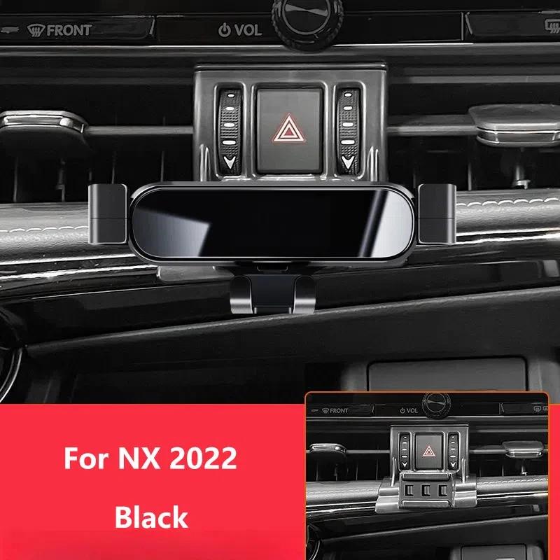Car Mobile Phone Holder For Lexus NX 350 300  - 2014 300h 200t Mounts Bracket Stand Rotatable Support Accessories 3 Colors Black22