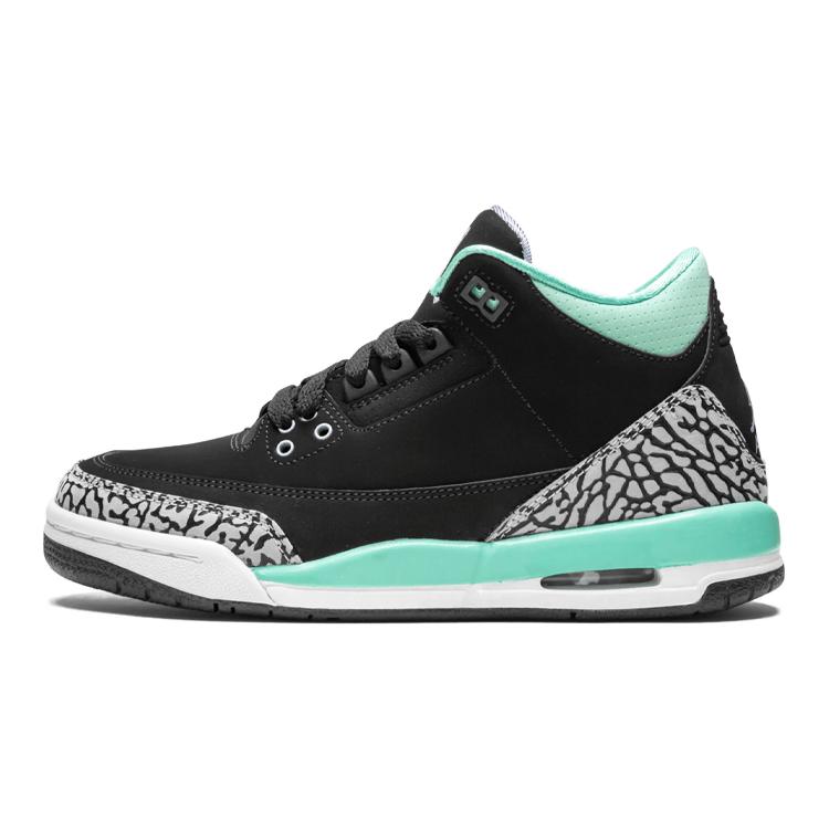 New Jordan 3 Retro Bleached Turquoise Mint GS 441140-045