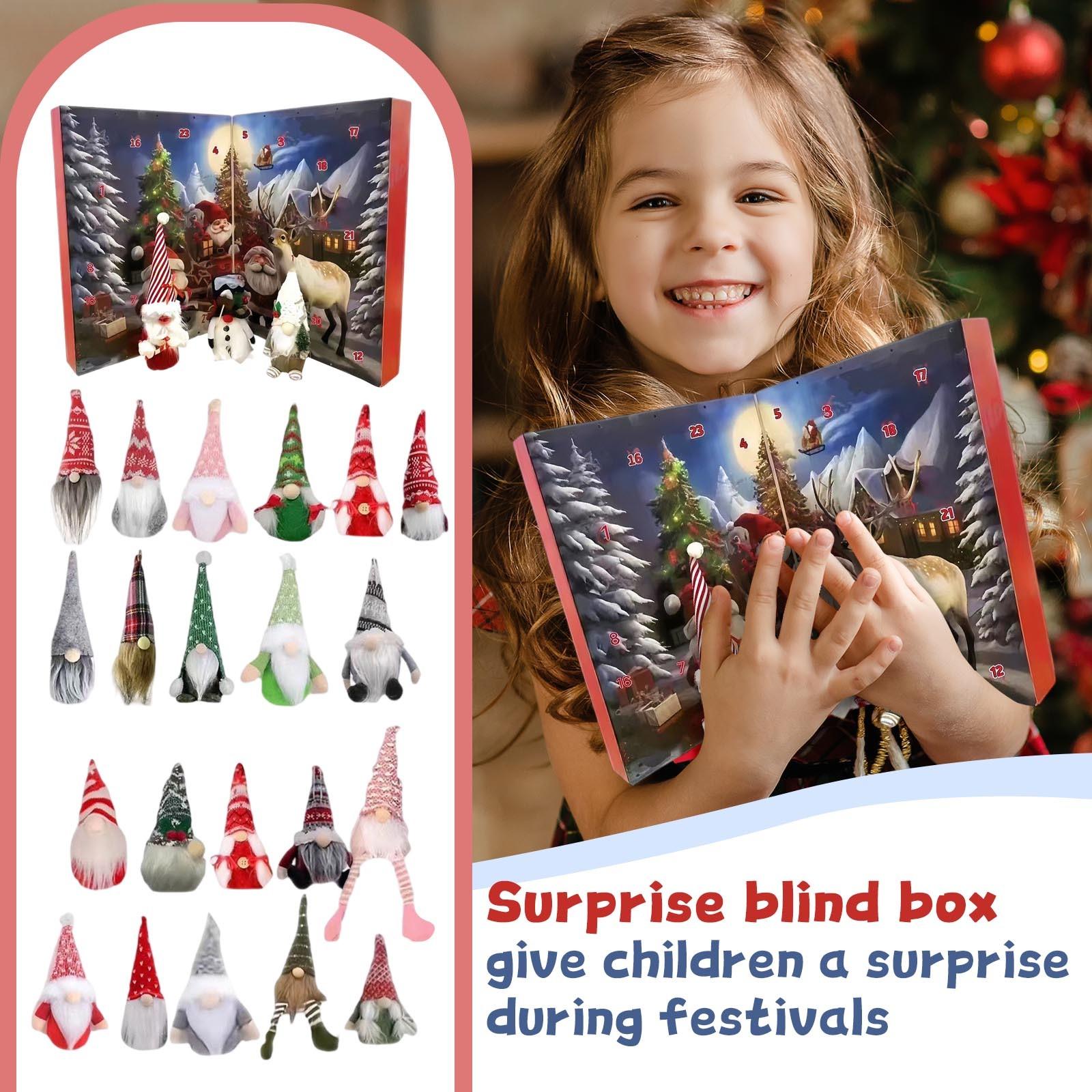 

24 Плюшевых гнома Календарь обратного отсчета One Size