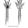 Bolo Tie for Men Carnival Western Necktie Eagle&Gemstones Buckle Bolo Tie for Shirt Sweater Decorative Necktie for Men